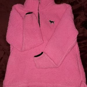 PINK boyfriend pullover jacket